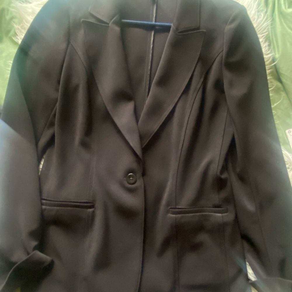 White House Black Market Black Blazer